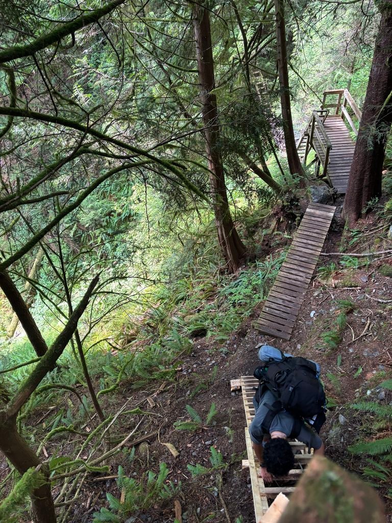 West Coast Trail Hardest Section