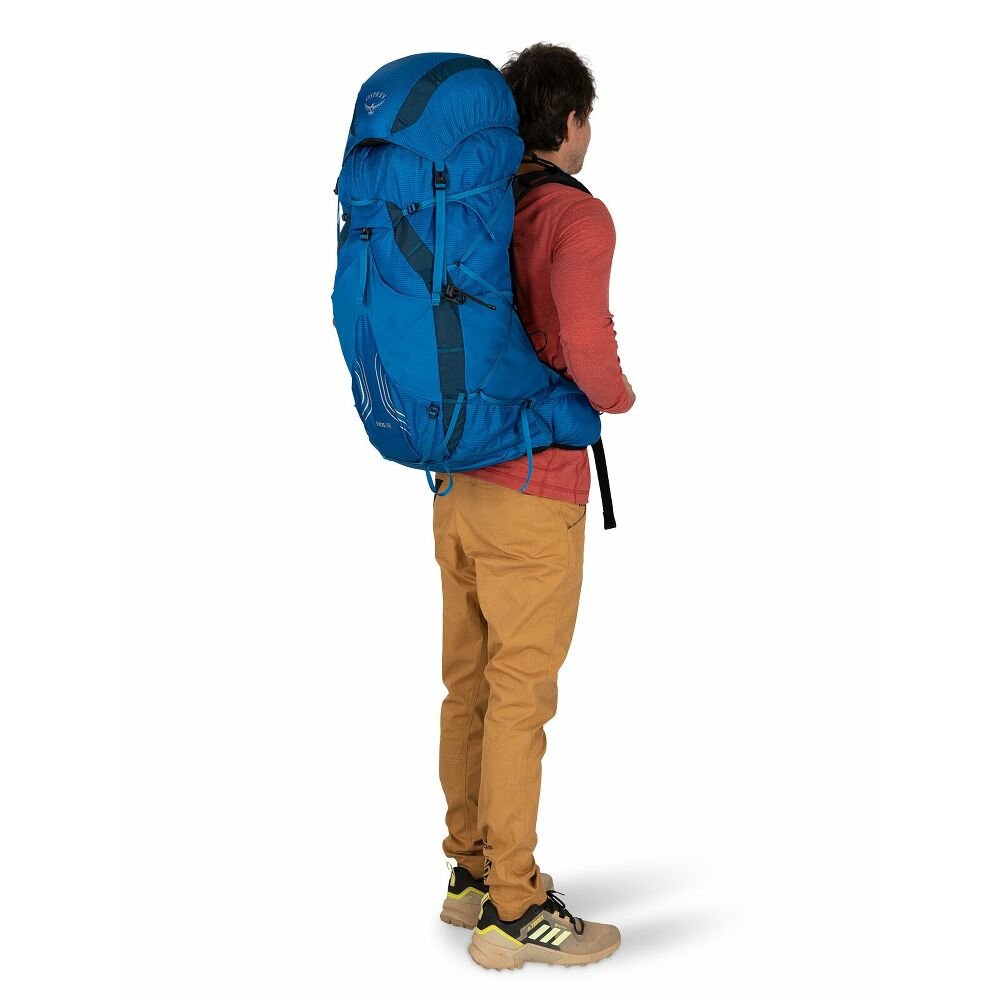 The Osprey Exos 58 backpack when properly fitted and with proper weight on the West Coast Trail.